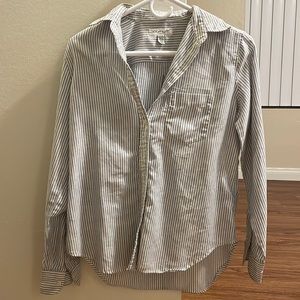 Optimum striped shirt size 9/10